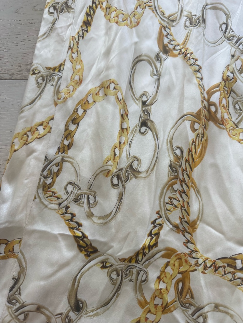 L'AGENCE SERIDIE 100% silk slip dress in cream 8 - Picture 7 of 10